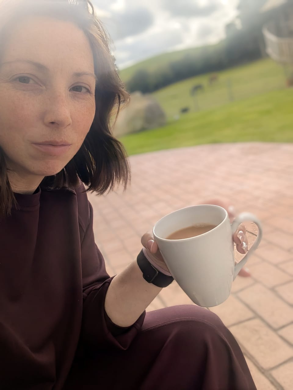 Sarah Elebert—equestrian mum—writing about mama’s mental health and the power of sharing honestly.